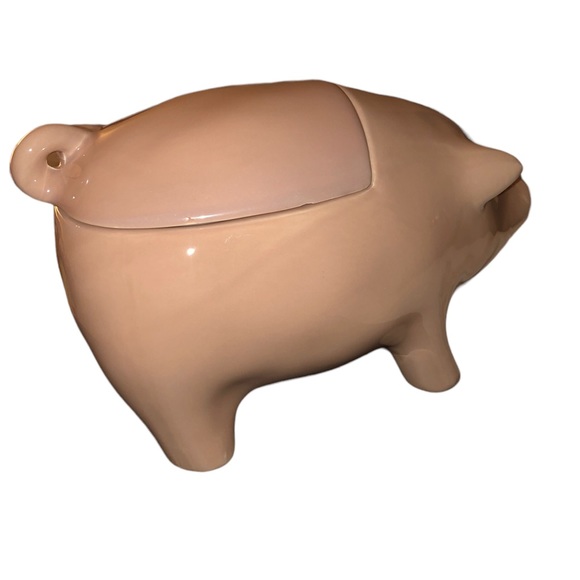 Rae Dunn OINK pig canister New - Picture 2 of 13